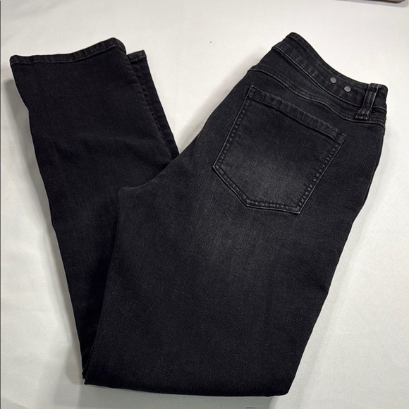 Cabi Black Straight Leg Denim - Picture 1 of 7